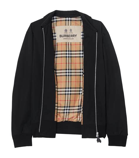 black burberry jacket|burberry black jacket men.